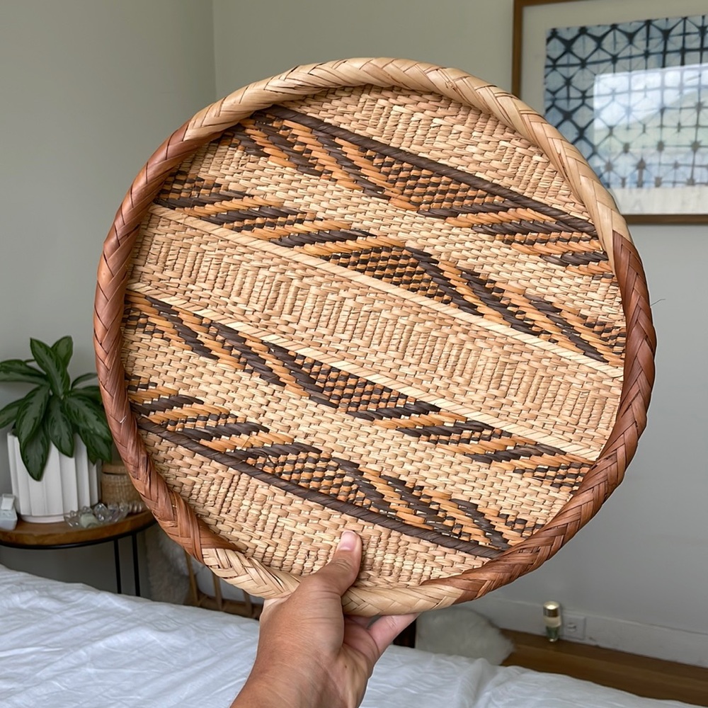Vintage Woven Basket